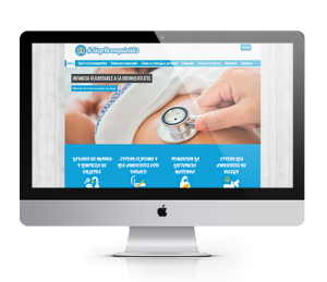 Página web de la campaña StopBronquiolitis